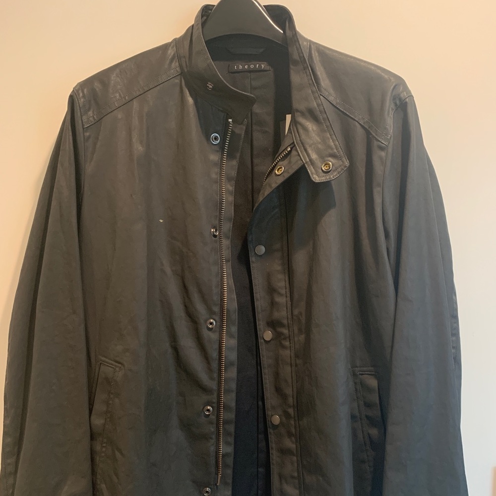 Theory Waxed Cotton Field Jacket - BRAND NEW
